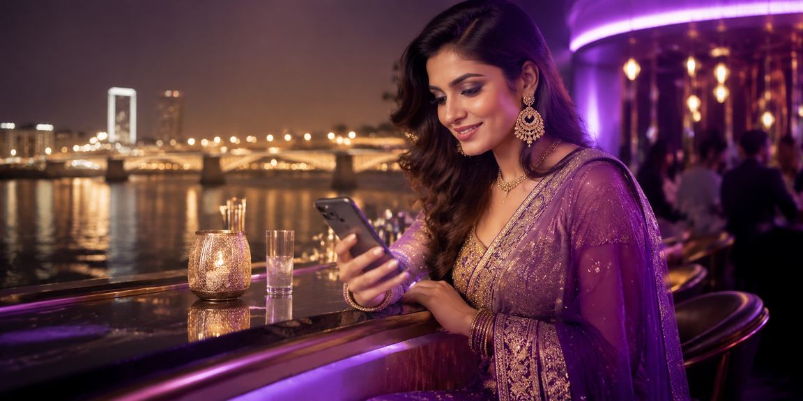 Player making deposit with Paytm wallet at Ahmedabad Riverfront, enjoying Bollywood theme