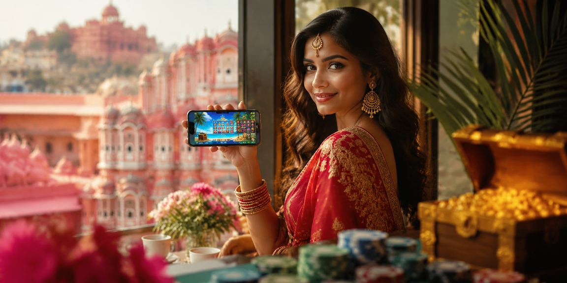 Modern online gaming interface user in Jaipur