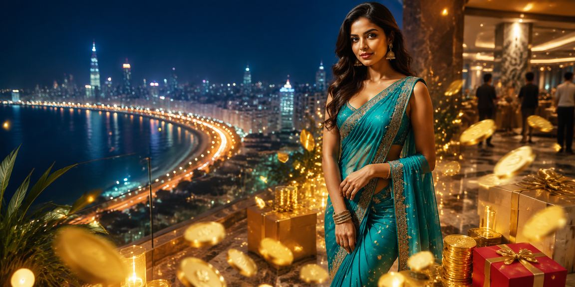 Night entertainment view of Mumbai Marine Drive casino lifestyle